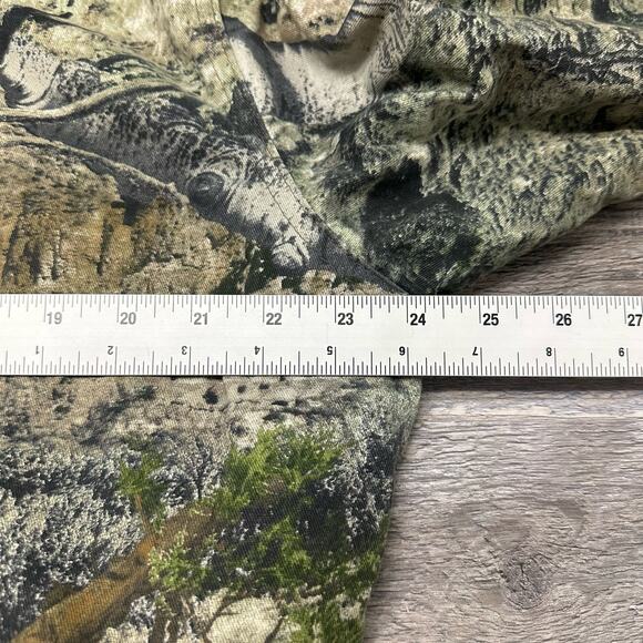 Mossy Oak Mountain Country Camouflage Men M Insulated Hunting Camo Bomber Jacket - Picture 6 of 8